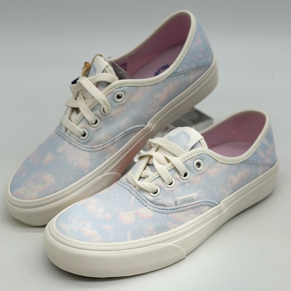 Vans Pastel Blue and Pink Women's Shoes - Picture 1 of 9